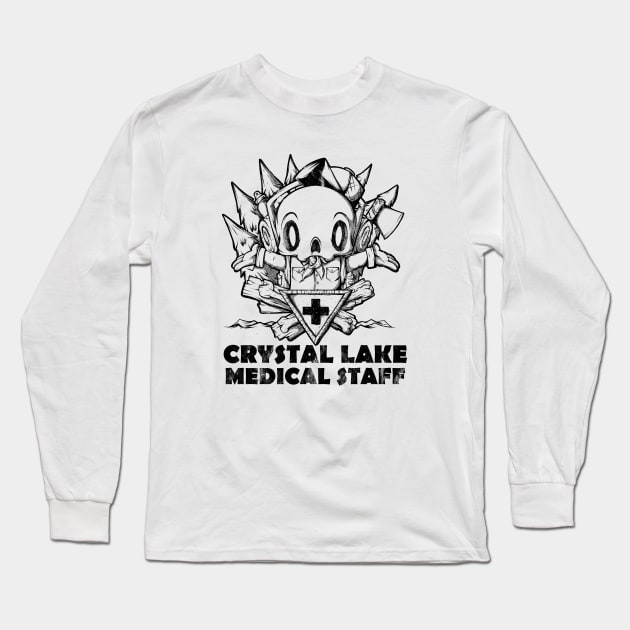 Crystal Lake Medical Staff Member Jason Long Sleeve T-Shirt by SWIFTYSPADE